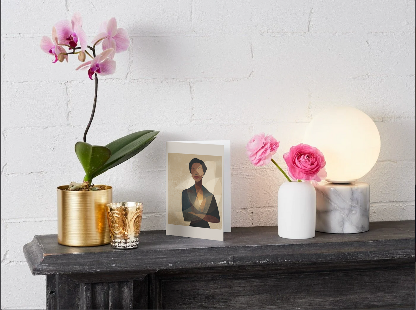 Armed With Divine Power | Note Card