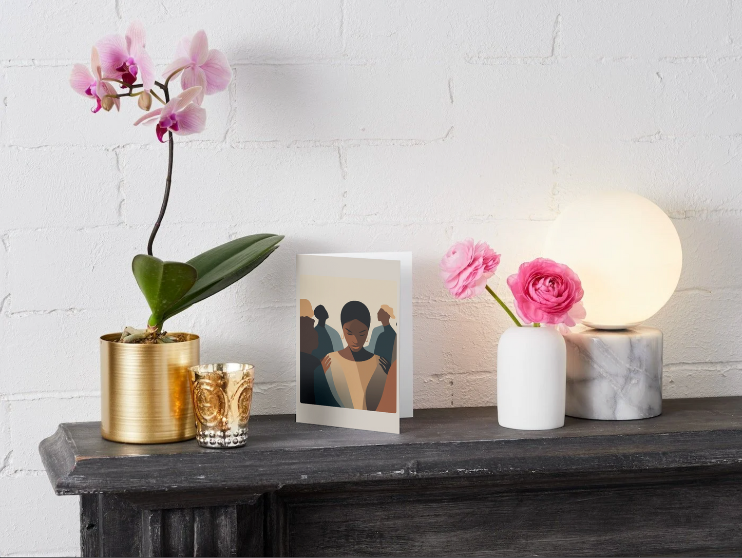 Grace Met You Here | Note Card