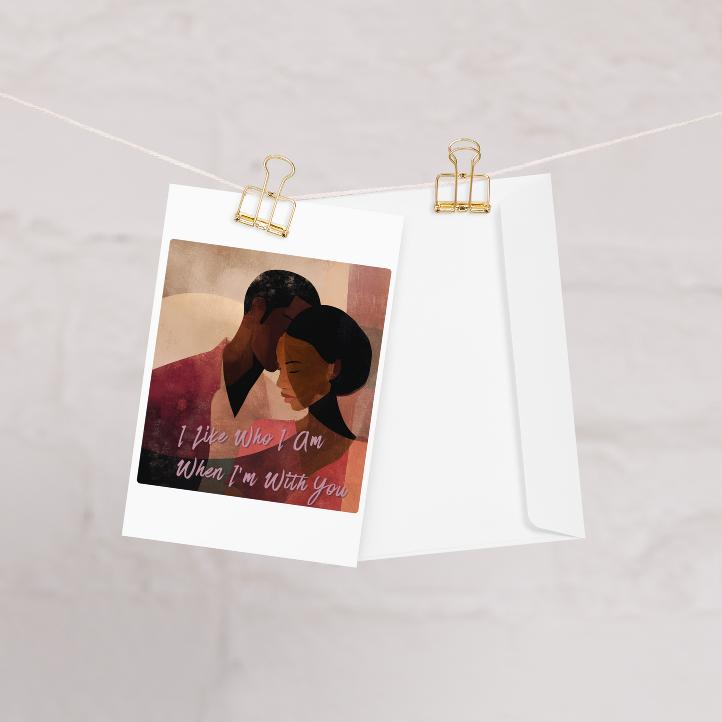 With You - Be Myself | Sentiment Card