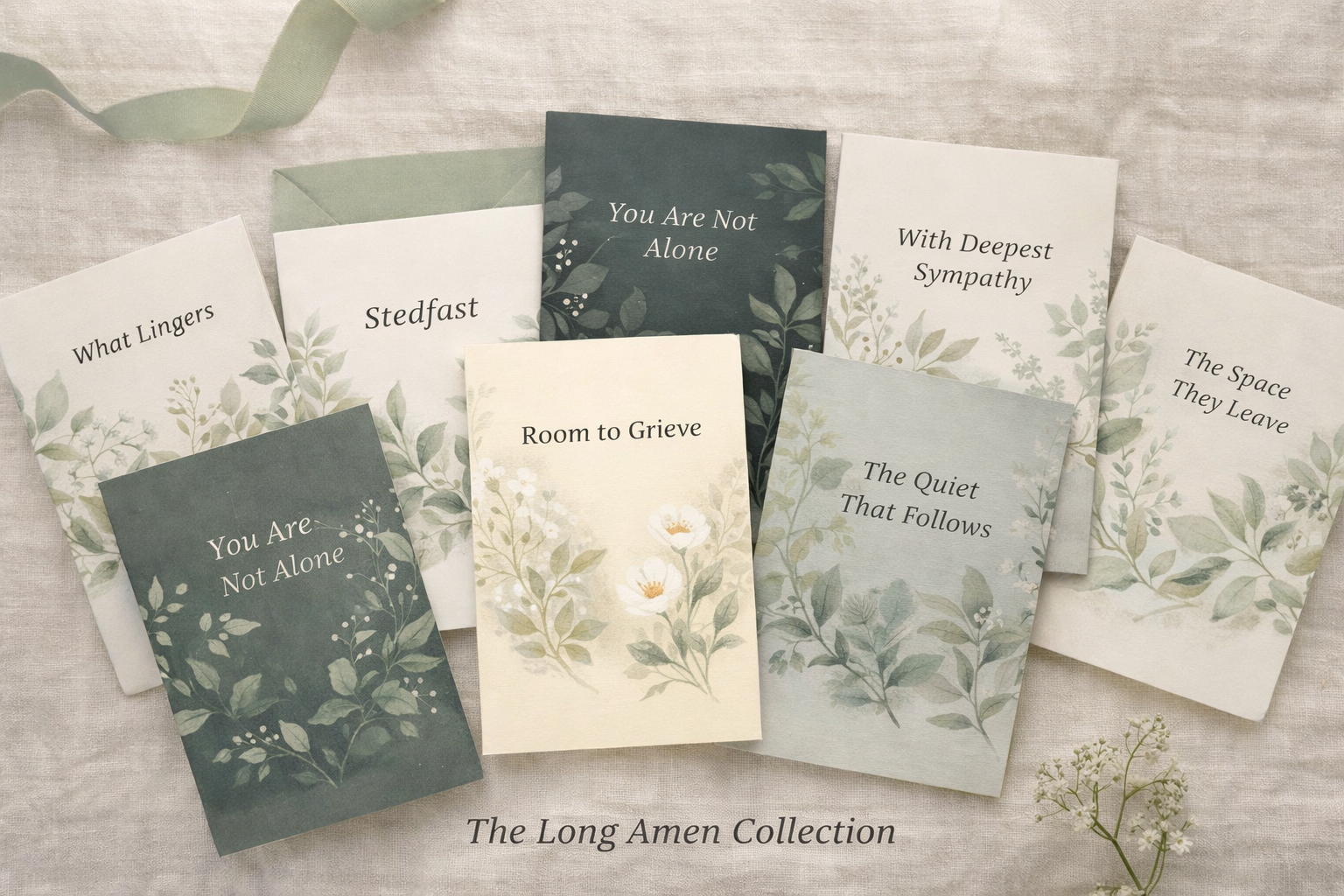 The Long Amen | Sympathy Card Collection