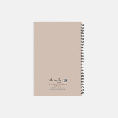 Spiritually Armed - 5.5 x 8.5 Hardbound Wire Notebook