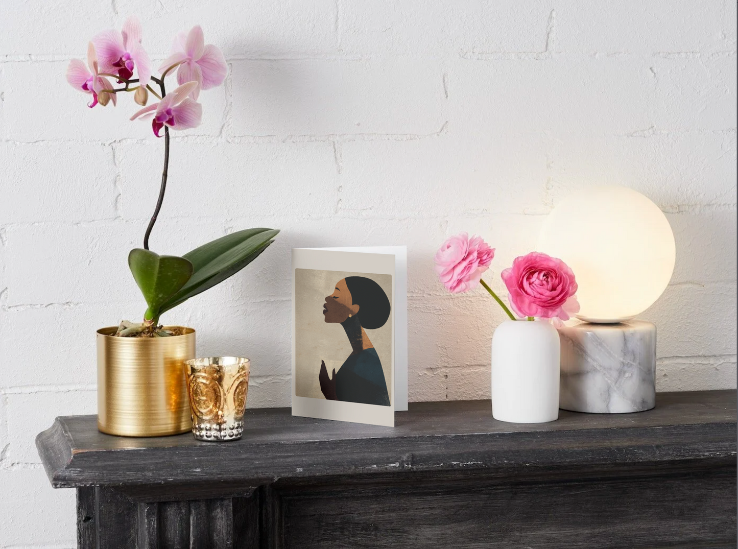 A Sacred Yes | Folded Note Card