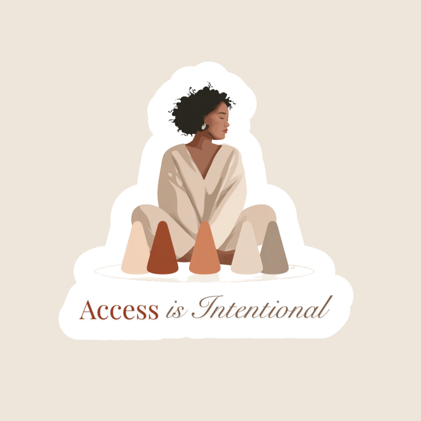 Access Is Intentional (Sticker)