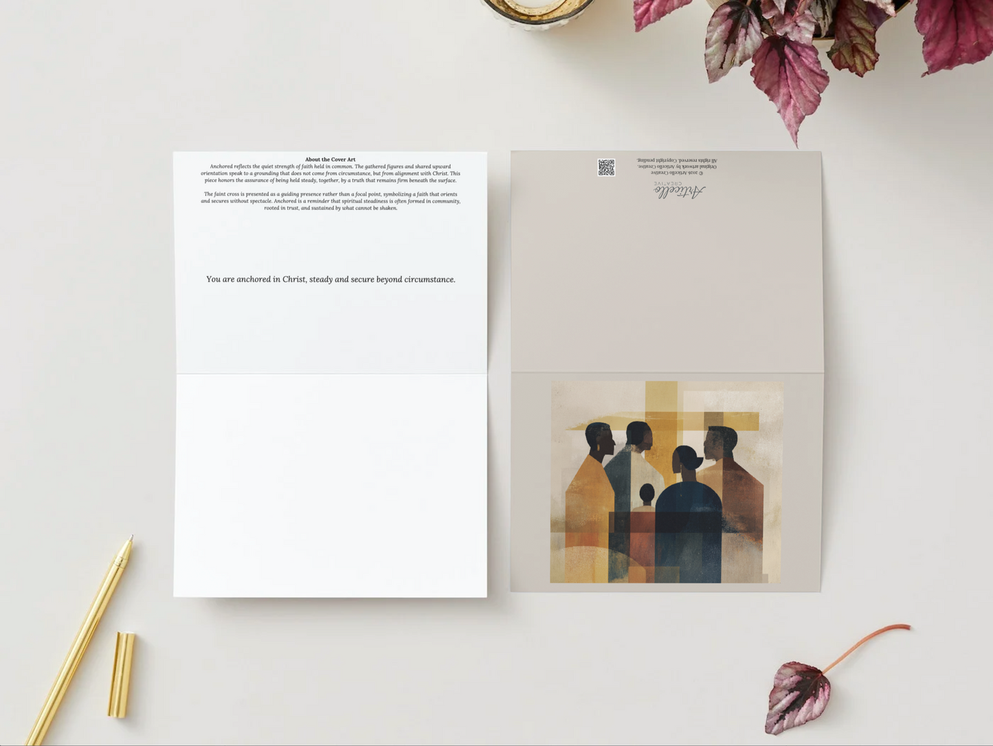 Anchored (Note Card)