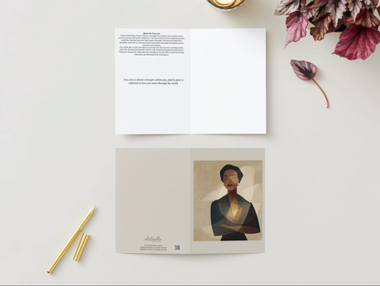 Armed With Divine Power | Note Card