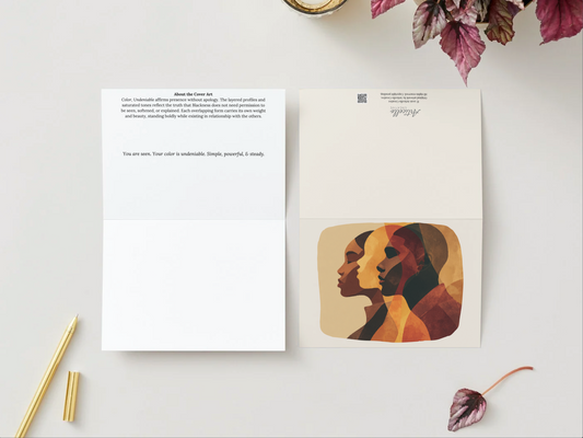 Color, Undeniable | Folded Note Card