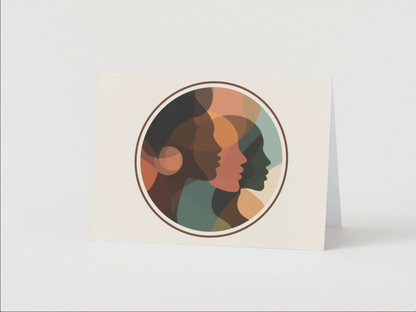 Depth Without Definition | Folded Note Card