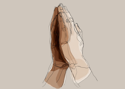 In My Prayers Collection | Mixed Set of 5 Flat Note Cards