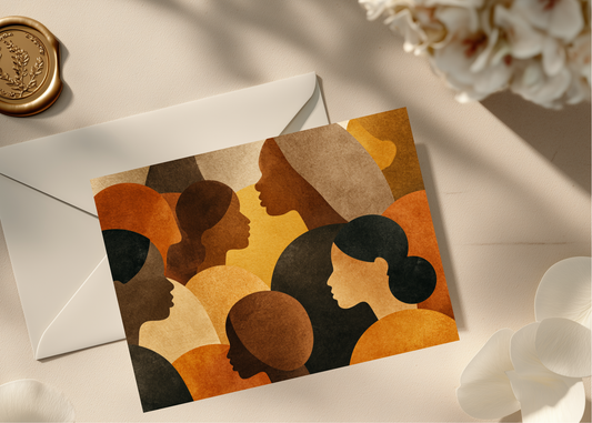 Gathered In Color | Note Card