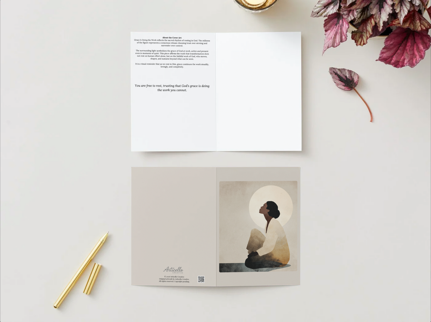 Grace Is Doing the Work | Note Card
