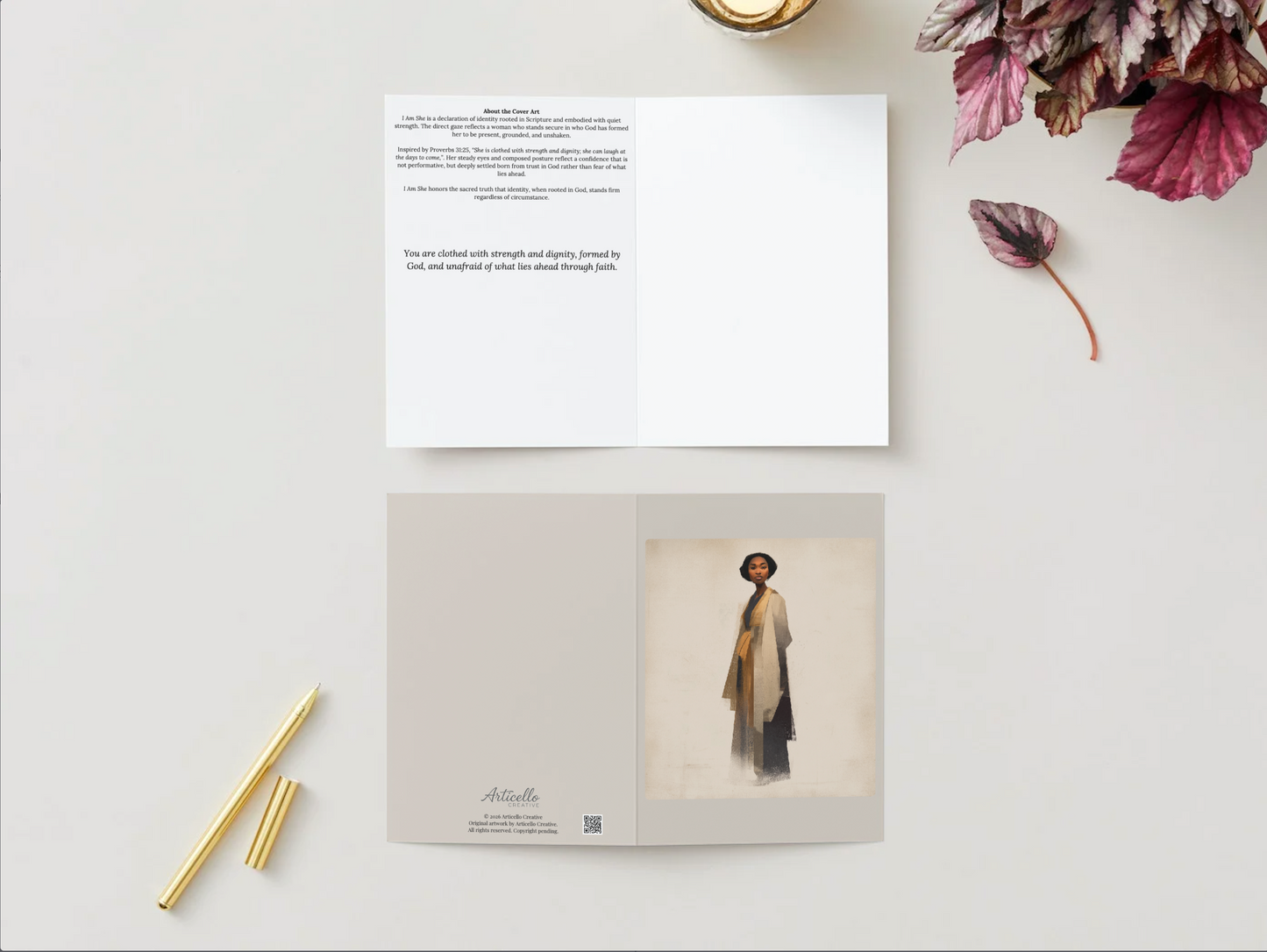 I Am She | Note Card