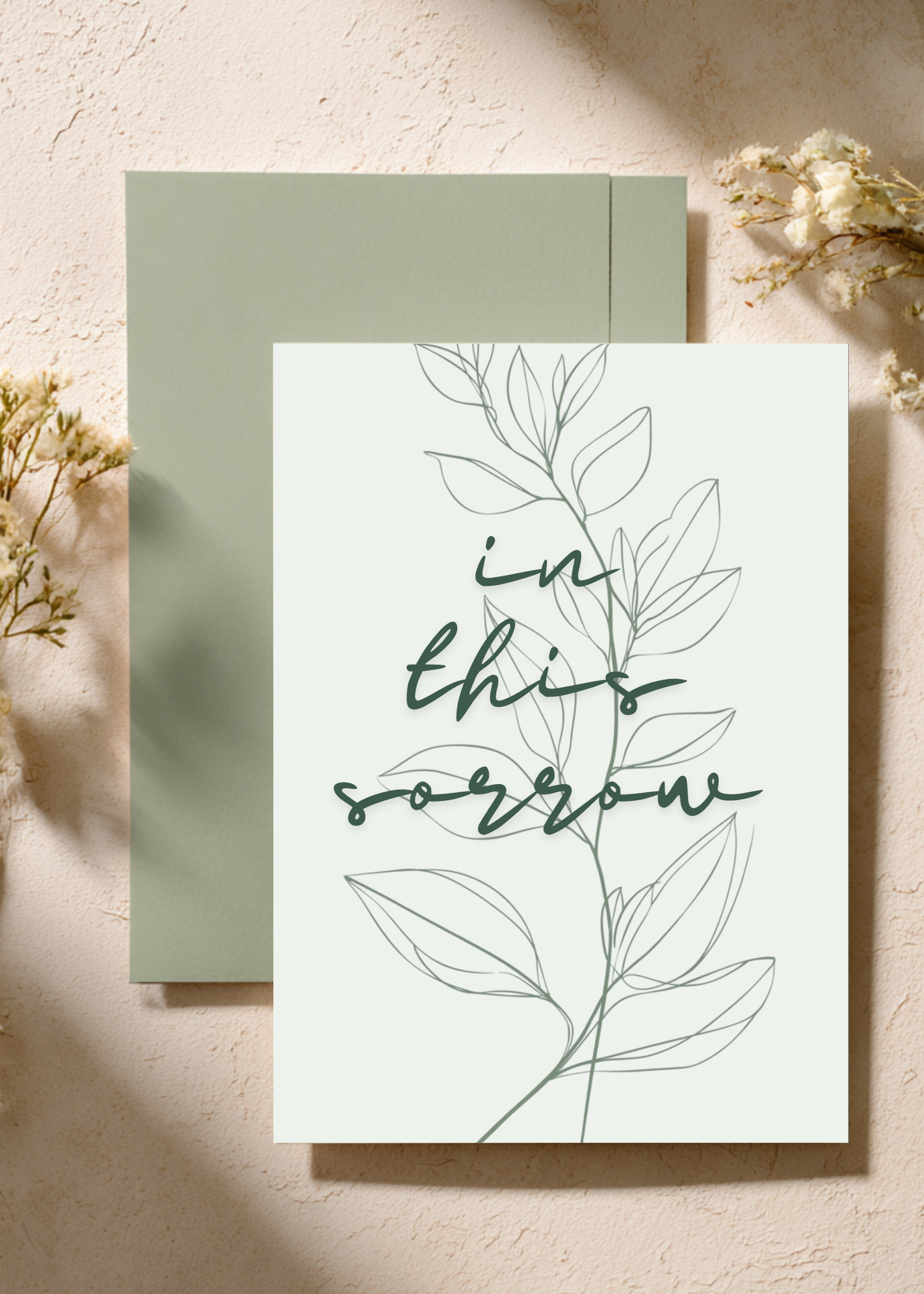 In This Sorrow | Sympathy Card