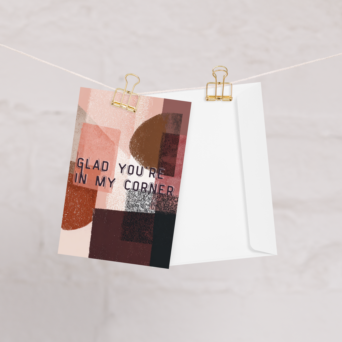 In My Corner | Sentiment Card
