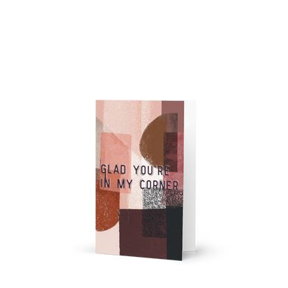In My Corner | Sentiment Card