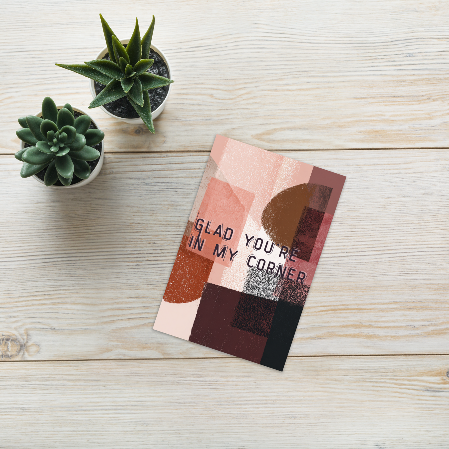 In My Corner | Sentiment Card