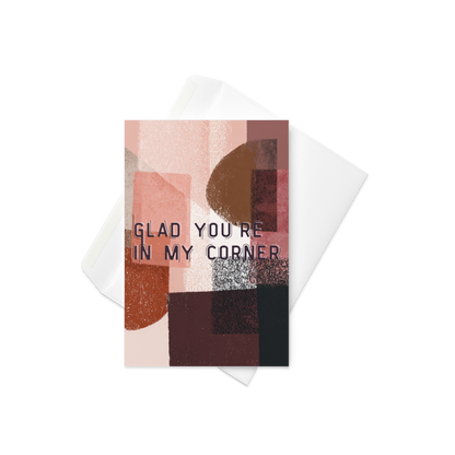 In My Corner | Sentiment Card