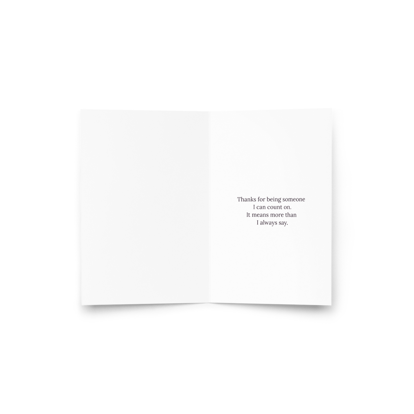 In My Corner | Sentiment Card