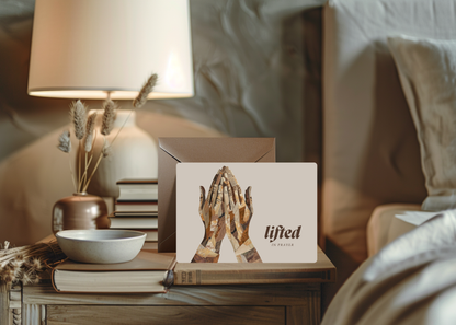 Lifted In Prayer | Flat Note Card Set (5)