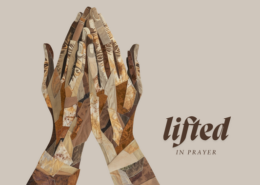 Lifted In Prayer | Flat Note Card Set (5)