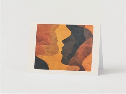 No Shade Above Another | Folded Note Card