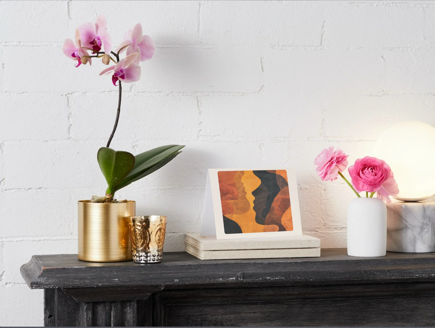 No Shade Above Another | Folded Note Card