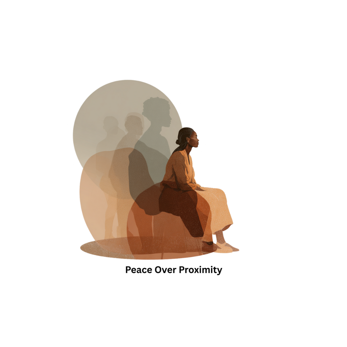 Peace Over Proximity (Sticker)