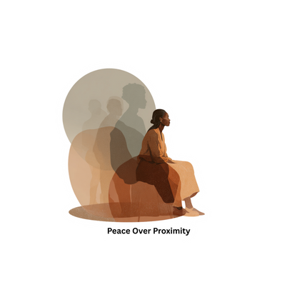 Peace Over Proximity (Sticker)