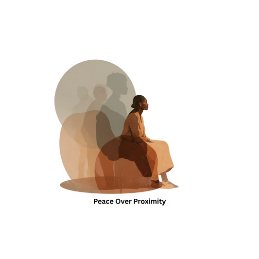 Peace Over Proximity (Sticker)