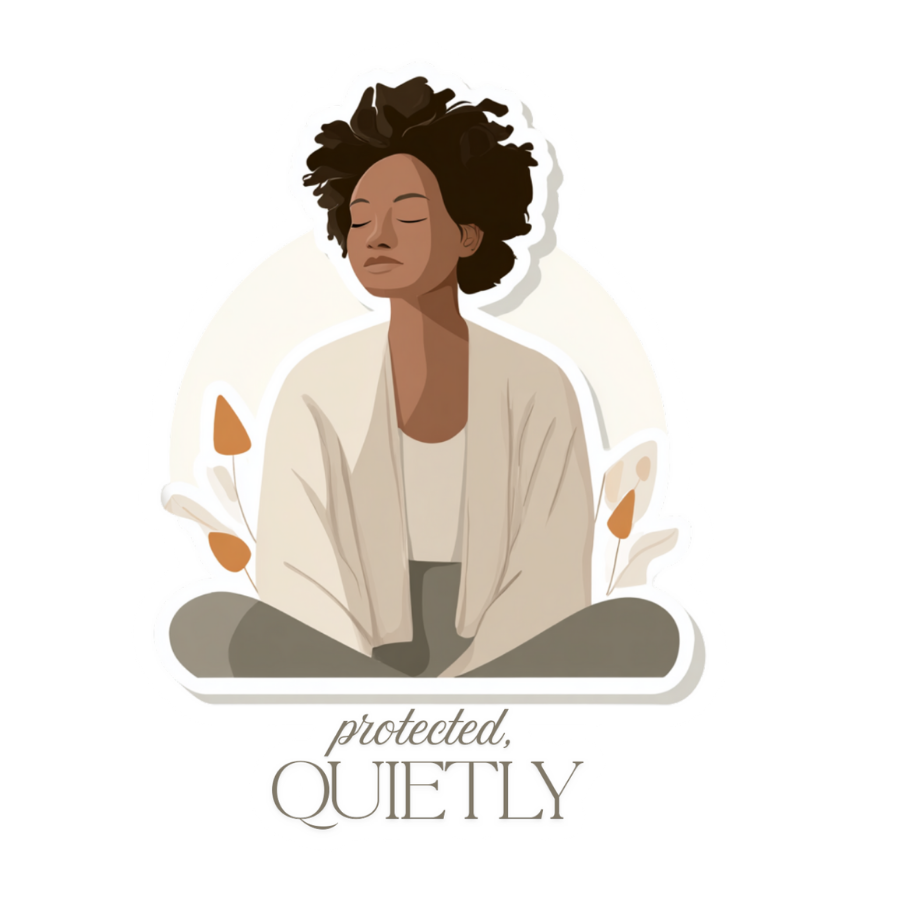 Protected Quietly (Sticker)