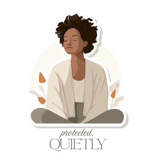 Protected Quietly (Sticker)
