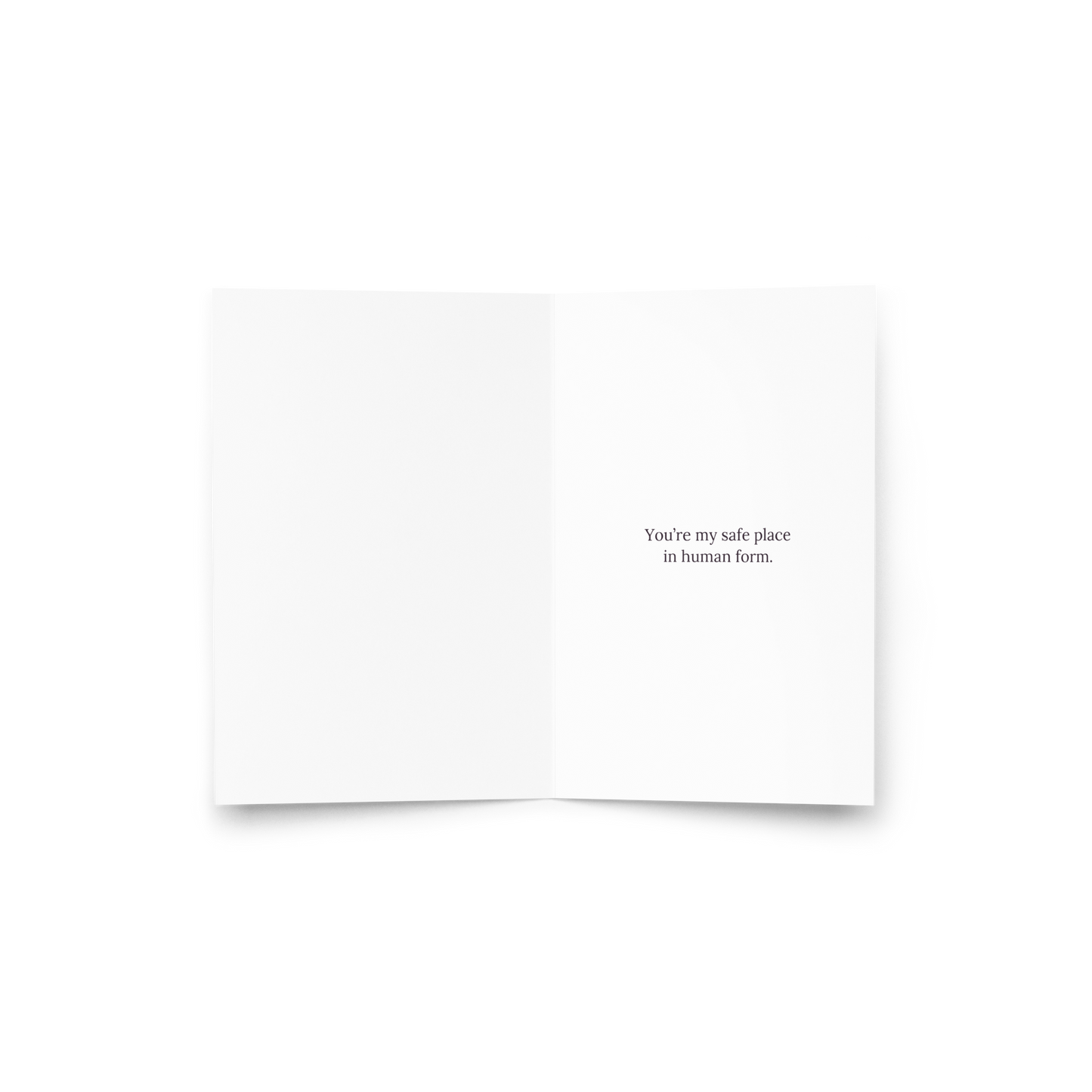 Safe Place | Sentiment Card
