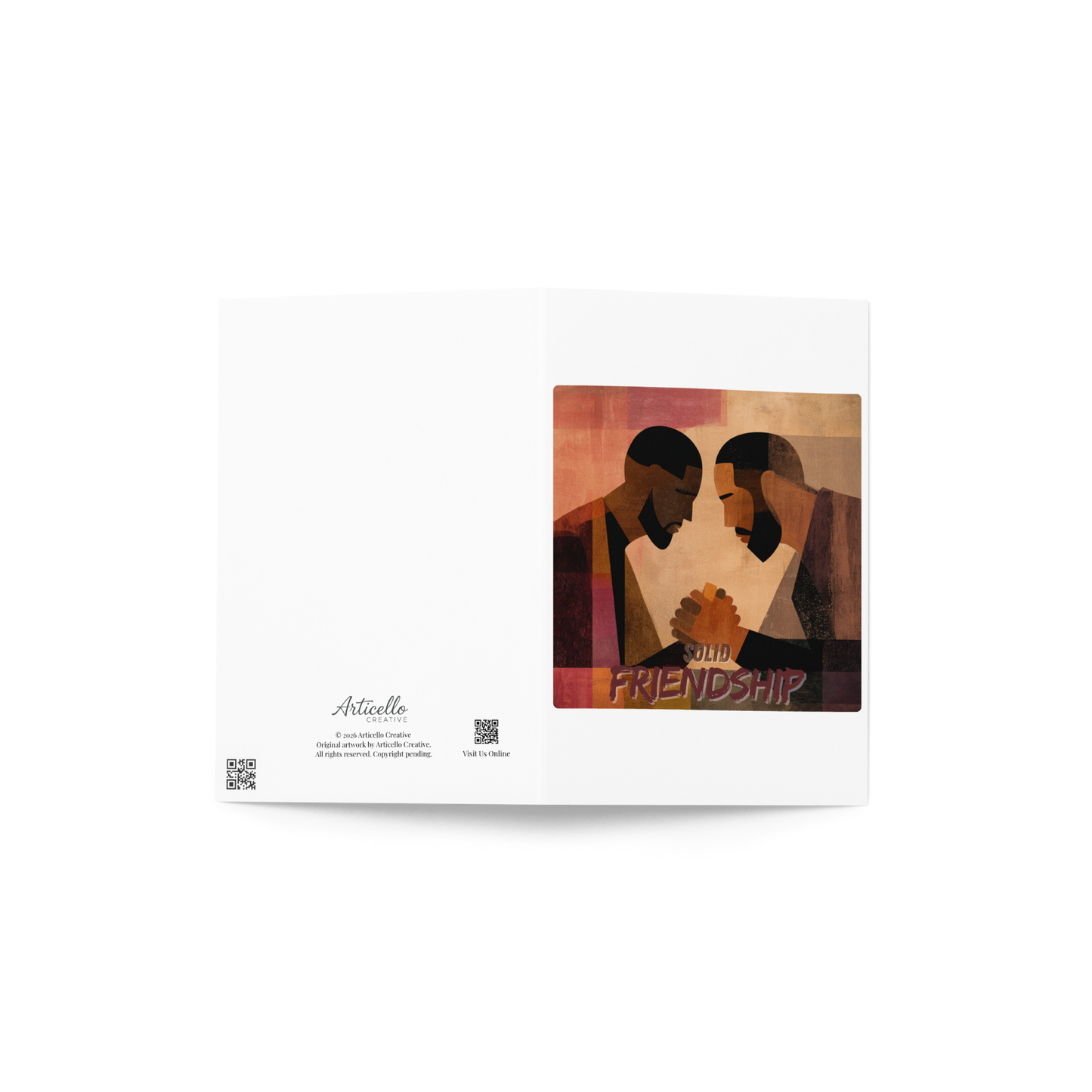 Solid - Friendship | Sentiment Card