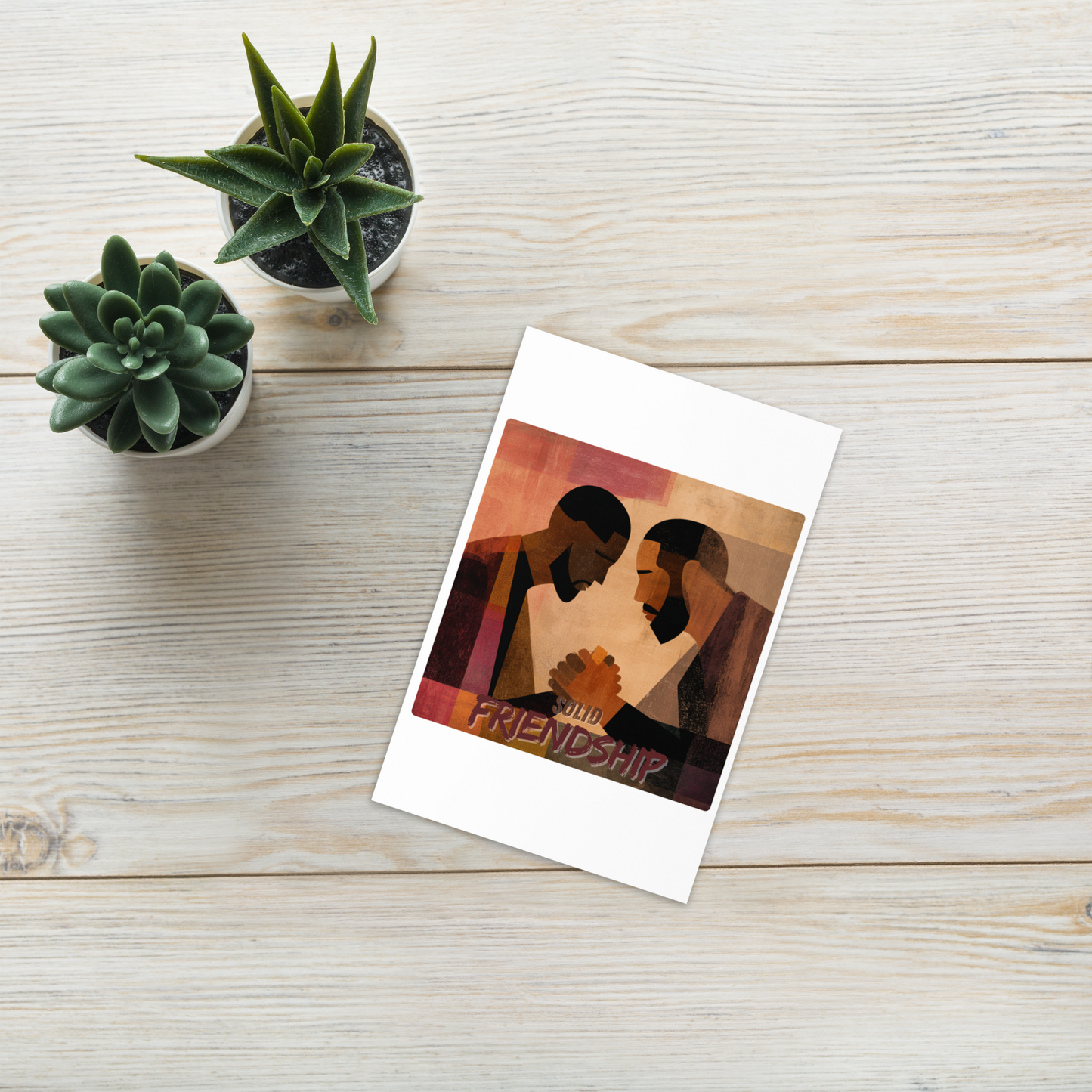 Solid - Friendship | Sentiment Card