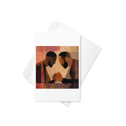 Solid - Friendship | Sentiment Card
