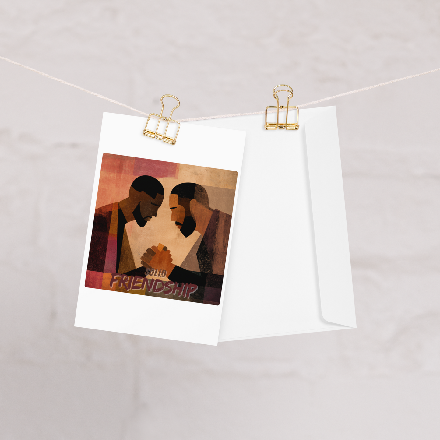 Solid - Friendship | Sentiment Card