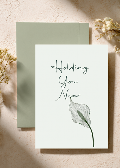 Holding You Near | Sympathy Card