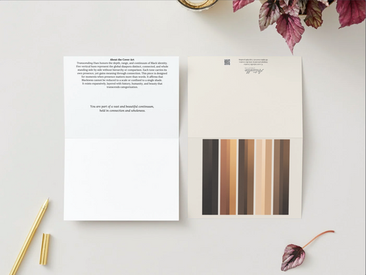 Transcending Hues | Folded Note Card
