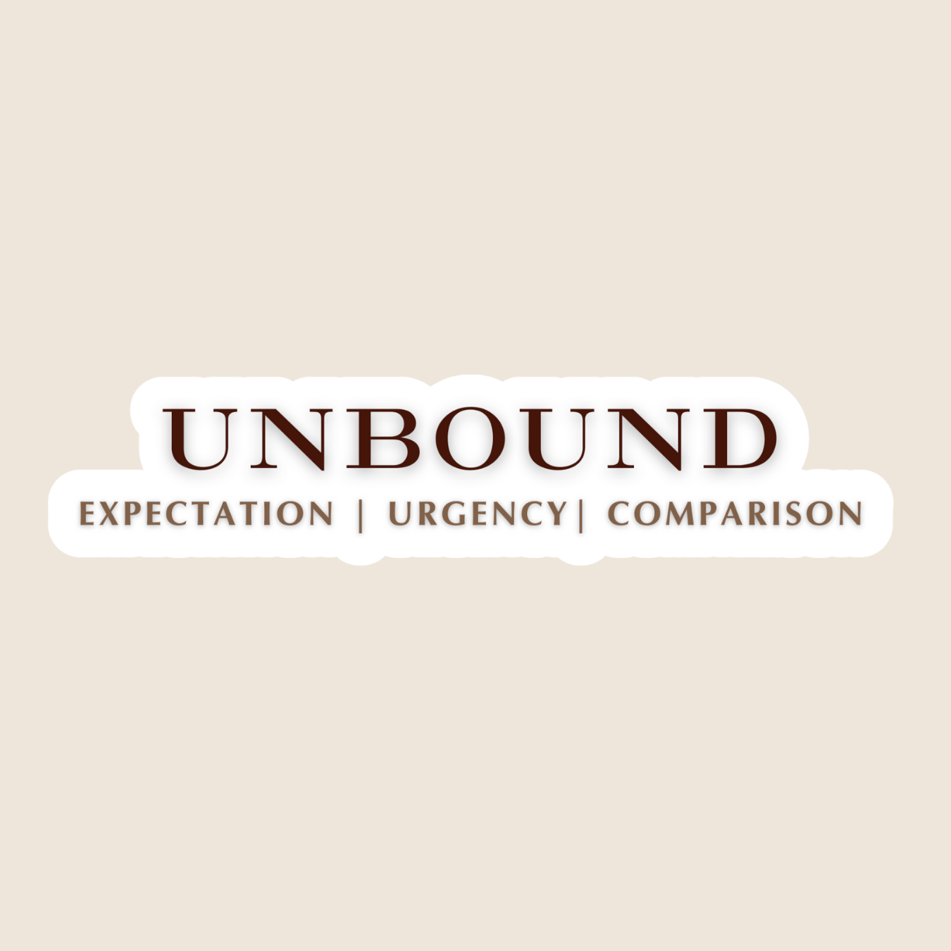 Unbound [Word Version] (Sticker)