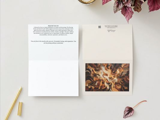 Unbound by Hue | Folded Note Card