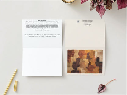 We're A Quilt | Folded Note Card