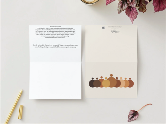 Whole at Every Tone | Folded Note Card