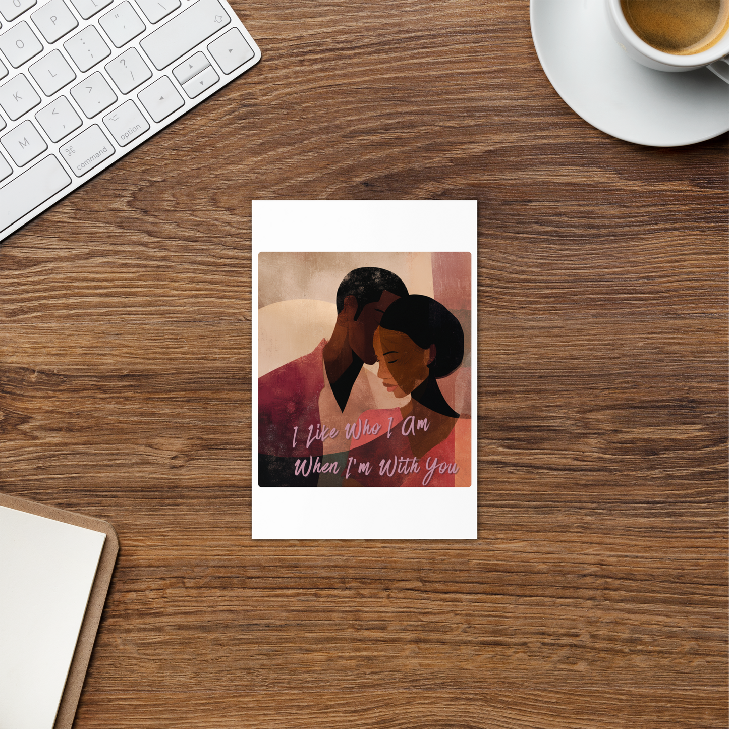 With You - Be Myself | Sentiment Card