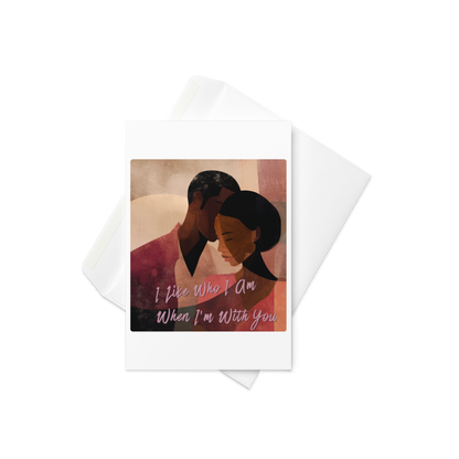 With You - Be Myself | Sentiment Card