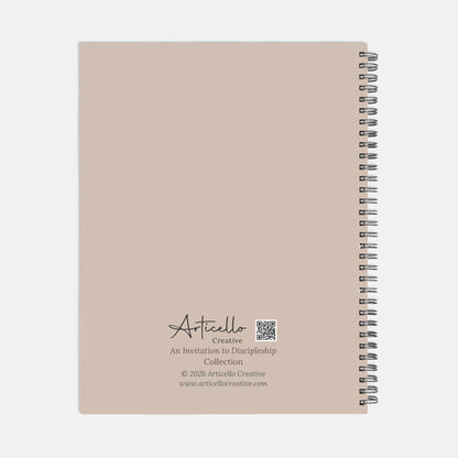 Spiritually Armed - Notebook Hardcover Spiral 8.5 x 11