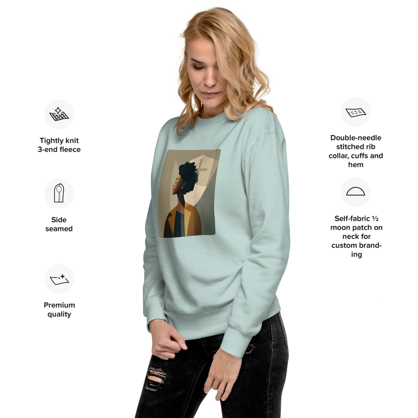 Spiritually Armed | Unisex Premium Sweatshirt