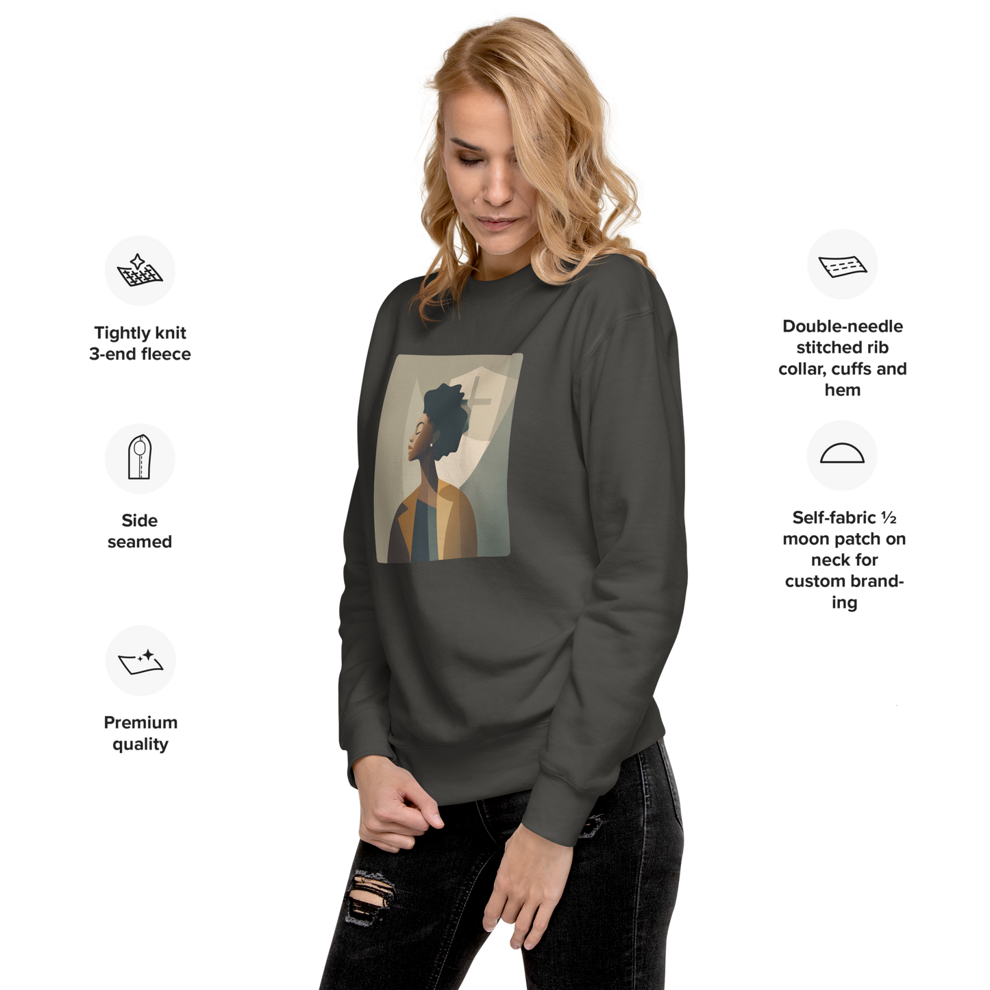 Spiritually Armed | Unisex Premium Sweatshirt